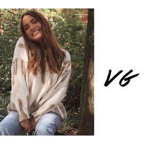 VERGE GIRL - Along the Sidewalk Knit TAN